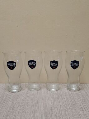 Samuel Adams Beer Glasses (Set of 4)